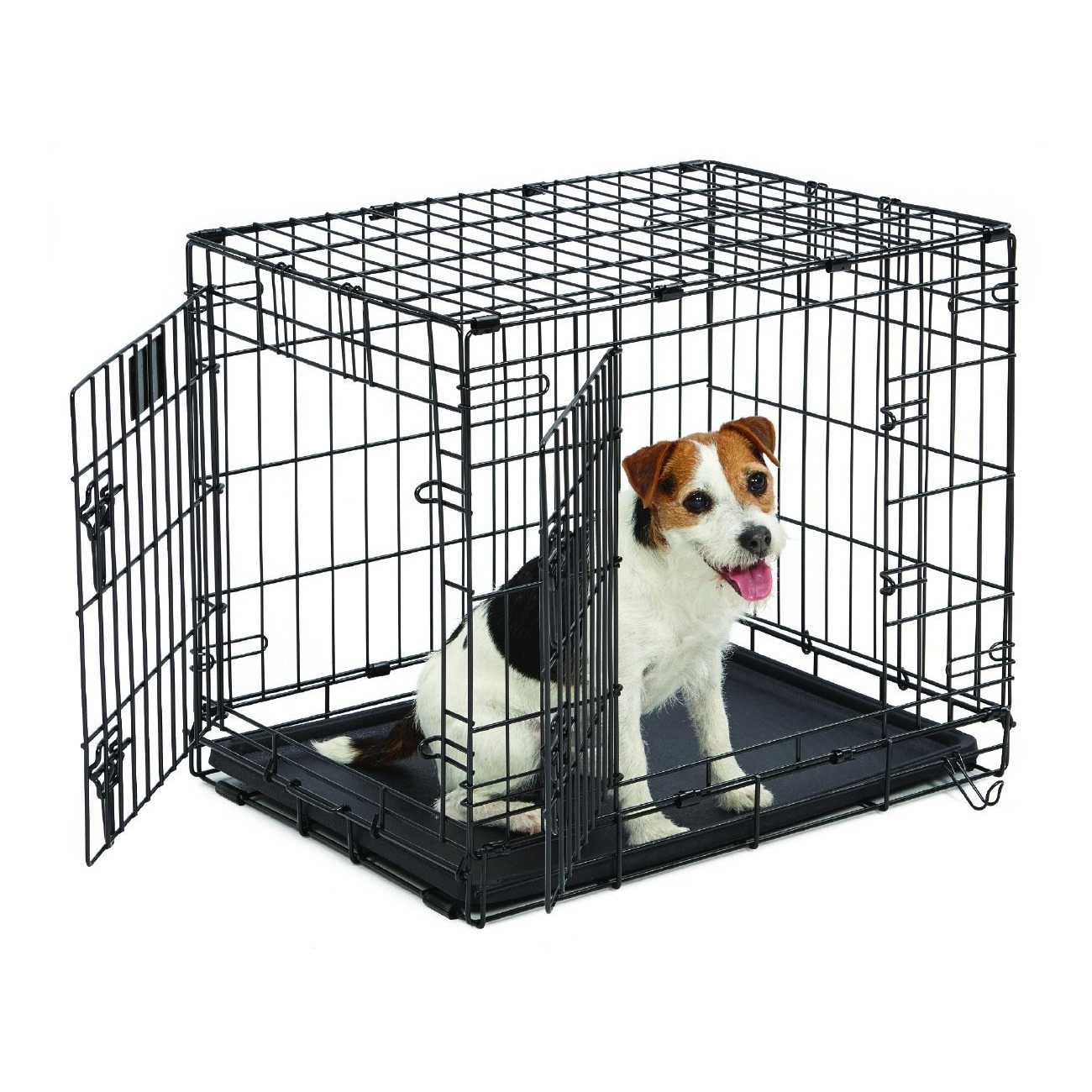 Midwest "Contour" Double Door Dog Crate with Divider image 1