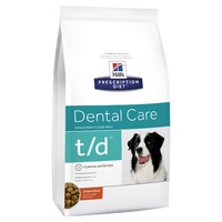 Hills Prescription Diet t/d Dental Care Dry Dog Food 5.5kg image 1