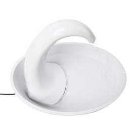 Pioneer Pet "Swan" Large Capacity Charcoal Filtered Plastic Water Fountain 2.3 Litres image 1