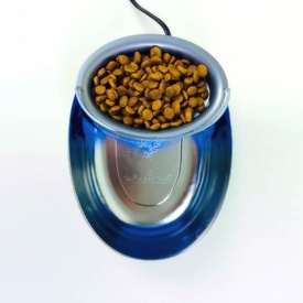 Pioneer Pet Water Food Bowl & Cat and Dog Drinking Fountain 1.18 Litres image 1