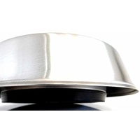 Ant-Free Stainless Steel Pet Food Bowl [Size: Medium] image 1