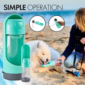 All Fur You Dog Portable Water Bottle | Leak-Proof & Travel-Friendly image 1