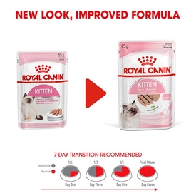 Royal Canin Instinctive Loaf Moist Kitten Food (up to 12 months) x 12 Pouches image 1