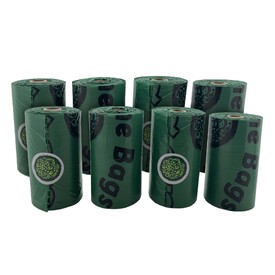 Biogone Biodegradable Dog & Cat Poo Bags - 8 rolls/160 bags image 1