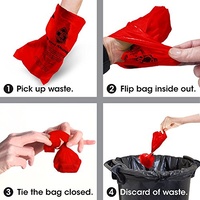 Bags on Board Large Waste Pick up Bags - Triple Berry Scented - 140 Bags image 1