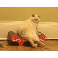 Catit Cardboard Cat Scratch Lounger "Urban Bench" image 1