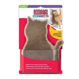 KONG Connects Kitty Comber Door Stop Cat Groomer image 1