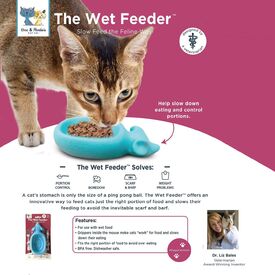 Doc & Phoebe's Wet Feeder Slow Food Bowl for Cats image 1