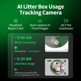 PETKIT Purobot MAX PRO AI-powered Cat Litter Box With Camera image 1
