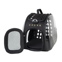 IBIYAYA Hard Rock Transparent Hardcase Pet Carrier image 1