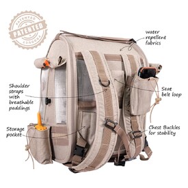 Ibiyaya Trackpack Bird Carrier Backpack image 1