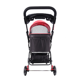 Ibiyaya Easy Strolling Pet Buggy for Cats & Dogs up to 20kg - Rouge Red image 1