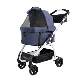 Ibiyaya CLEO Multifunction Pet Stroller & Car Seat Travel System - Blue Jeans image 1