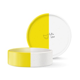 Fringe Studio Yellow Dip Hello Glazed Bowl - One Size image 1