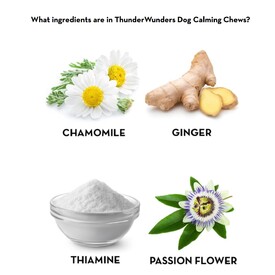 Thunderwunders Calming Chews for Stressed and Anxious Dogs 190g Value Pack image 1
