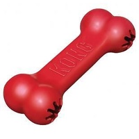 KONG Classic Rubber Goodie Interactive Treat Holder Bone Dog Toy - Small image 1