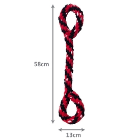 KONG Signature Rope Double Tug  Extra Large Rope Tug Dog Toy image 1