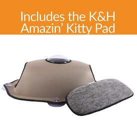 K&H EZ Mount Bubble Window Pod & Cat Perch - Tan image 1