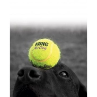 KONG AirDog Squeaker Non Abrasive Tennis Ball Dog Toy image 1