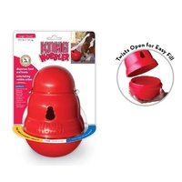 KONG Wobbler Food & Treat Dispenser Dog Toy image 1