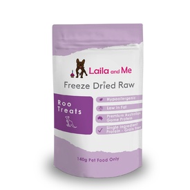 Laila & Me Freeze Dried Australian Raw Kangaroo Treats 60g/140g image 1