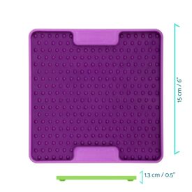 Lickimat Mini Tuff Soother Slow Food Bowl Anti-Anxiety Mat for Dogs image 1