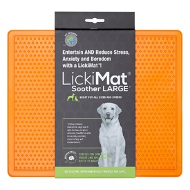 Lickimat Soother Slow Food Licking Mat for Cats & Dogs X-Large image 1