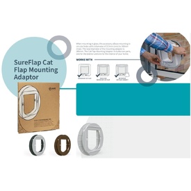 SureFlap Microchip Pet Door Mounting Adapter (Door Sold Separately) image 1