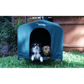 Houndhouse Kennel Flea-Free Waterproof Canvas Dog House - Medium image 1