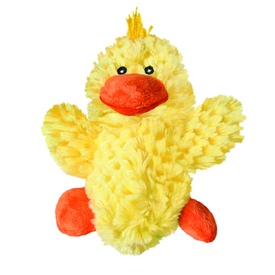 3 x KONG Plush Dr Noyz No Stuffing Duck Toy for Small Dogs with Replacement Squeakers image 1