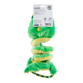 Outward Hound Springys Plush Fetch Dog Toy - Gator image 1