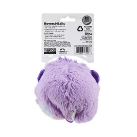 Outward Hound Reversi-Balls 2-in1- Plush & Ball Dog Toy - Monkey image 1
