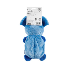 Outward Hound Hide-a-Ball Hogz Dog Toy - Elephant with 3 Tennis Balls image 1