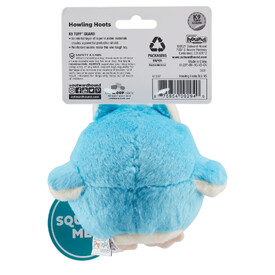 Outward Hound Durable Plush Dog Toy - Howling Hoots image 1
