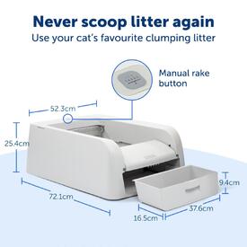 PetSafe ScoopFree Self-Cleaning Cat Litter Box for Clumping Litter - NEW Model image 1