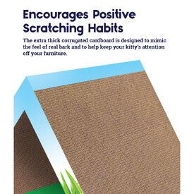 Petstages Fold Away Cardboard Cat Scratcher & Tunnel image 1