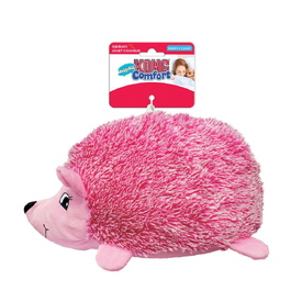 KONG Comfort Hedgehug Puppy Plush Squeaker Dog Toy - Assorted Colours image 1