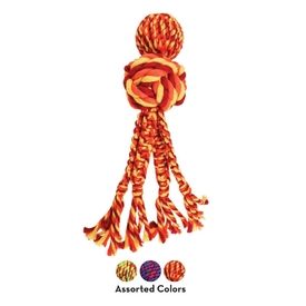 3 x KONG Wubba Weaves Tug Rope Toy for Dogs in Assorted Colours - Large image 1