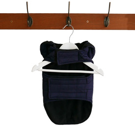 Mog & Bone Waterproof Puffer Dog Jacket Navy image 1