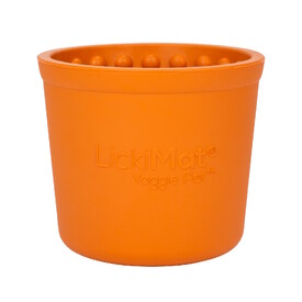 Lickimat Yoggie Pot Slow Feeder Dog Bowl for Wet & Dry Food image 1