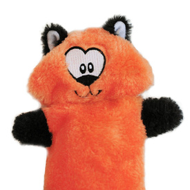 Zippy Paws Stuffing Free Squeaker Dog Toy - Zingy Fox image 1