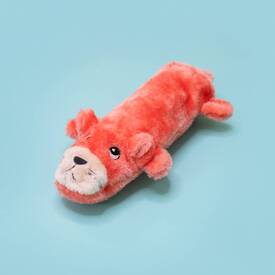 Zippy Paws Crusherz with Replaceable Plastic Squeaker Bottle Dog Toy - Otter image 1
