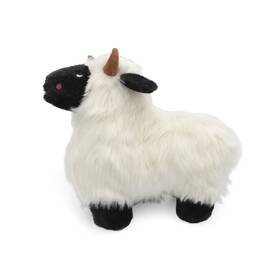 Zippy Paws Wooliez Plush Squeaker Dog Toy - Lettie the Lamb  image 1