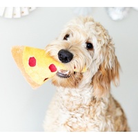 Zippy Paws Squeakie Emojiz Dog Toy - Pizza Slice image 1