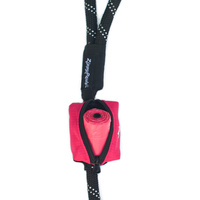 Zippy Paws Adventure Leash Dog Poop Bag Dispenser + BONUS Roll - Hibiscus Pink image 1
