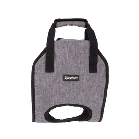 Zippy Paws Adventure Support Step-in Dog Lift & Carrier Harness - Graphite Grey image 1