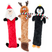 Zippy Paws Jigglerz Shakeable Dog Toy - Reindeer image 1