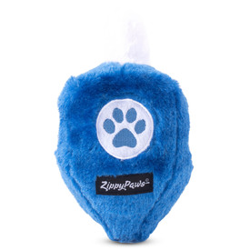 Zippy Paws Plush Squeaker Dog Toy - Hanukkah Dreidel image 1