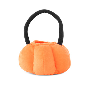 Zippy Paws Halloween Burrow Interactive Dog Toy - Trick-or-Treat Basket image 1