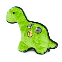 Zippy Paws Grunterz Plush Z-Stitch Dog Toy - Donny Dinosaur image 1